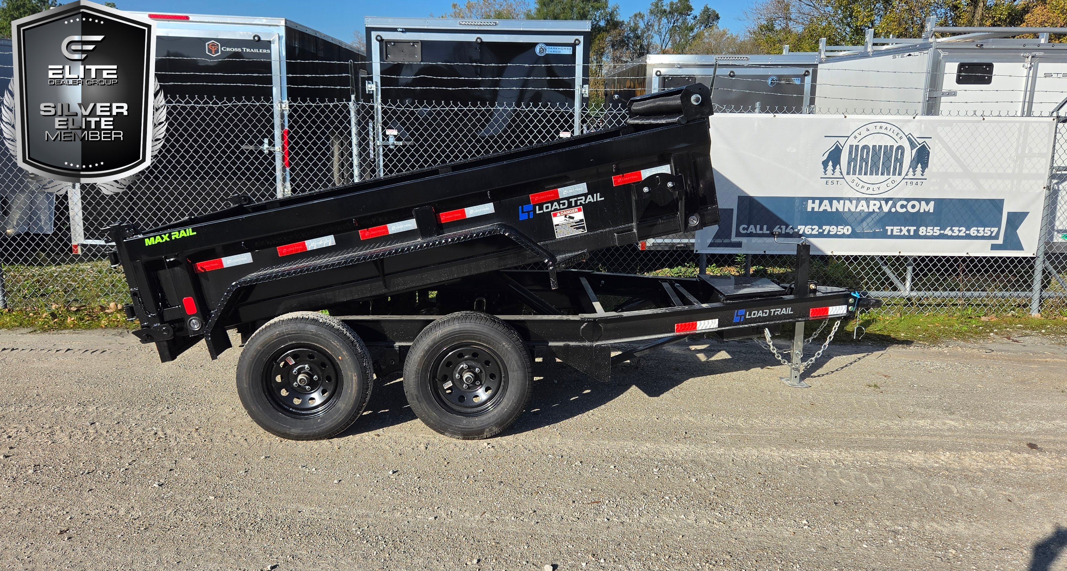 Load Trail 6 X 10 Tandem Axle 7,000 Lb Trailer - 18" Sides
